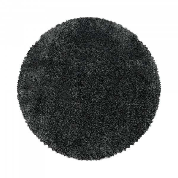 Vardagsrumsmatta - Hochflor - FLUFFY 3500 - 80x250 cm - 100% Polyester - Grå