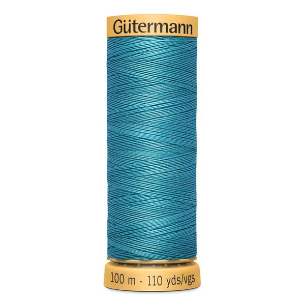 paket med 5* 100m Gutermann bomullstråd - Att 445 - 7235