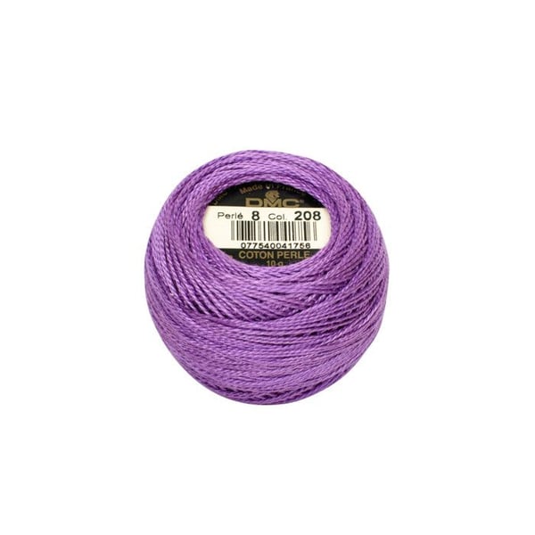 Coton perlé DMC art 116, storlek 8 - nystan på 80m - Att 208