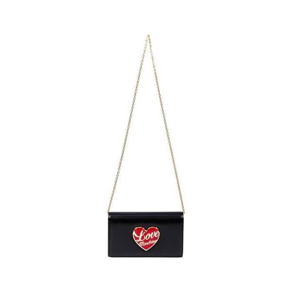 Svart polyetens väska Love Moschino