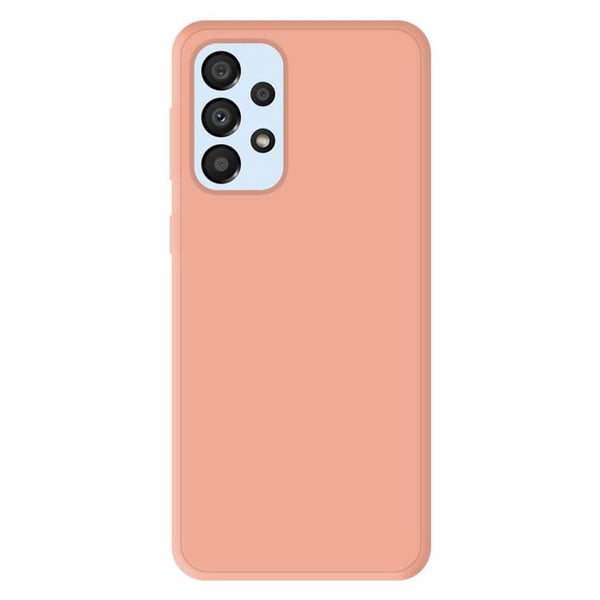 Skyddande skal i ljusrosa silikon - Kompatibel med Samsung Galaxy A33 5G