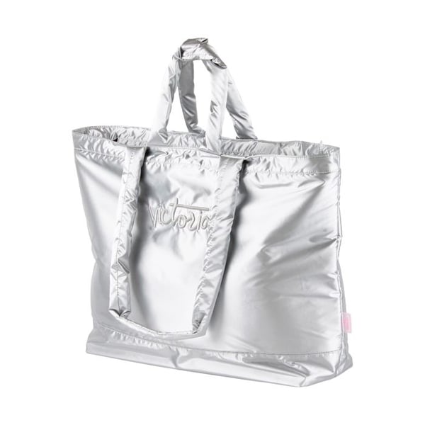 Victoria Shopper Caba Bag - Silver - Silver