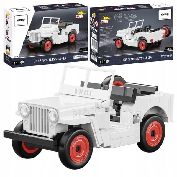 COBI 24518 JEEP WILLYS CJ-2A Vit version 111 CL.