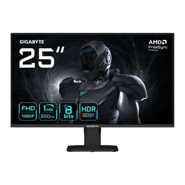 Gaming Skärm - Gigabyte - GS25F2 - 25" FHD - 200Hz - 1ms responstid