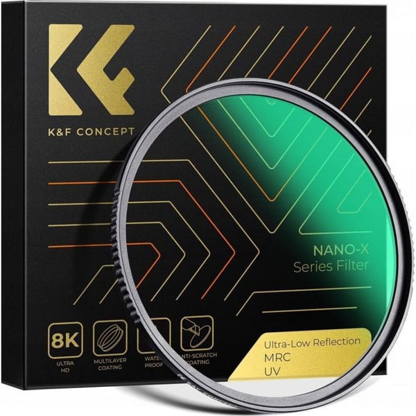 Fotofilter Kf - SB8554 - UV-filter Ultra Låg Reflektion K-F CONCEPT NANO-X MRC 62 mm 62mm / 01.2464