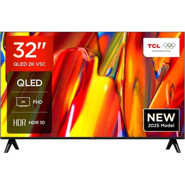 TV QLED - TCL - 32V5C - 32" - Smart Full HD - HDR - Tunn Design