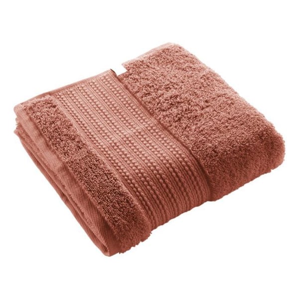 Handduk "Garance" 50 x 90 cm / 100% Ekologisk Bomull / 600 gr/m² l'Effet Papillon - Garance Terracotta - Handduk
