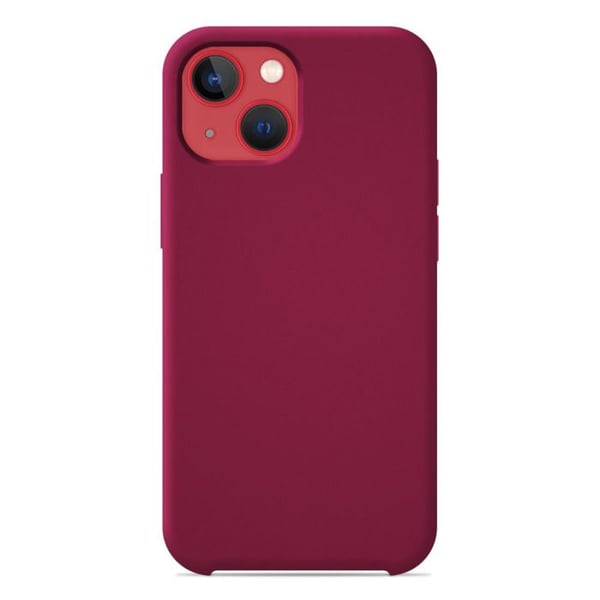 Silicone-fodral Soft Touch - Apple - iPhone 13 - Röd - Stötsäker - Trådlös laddning