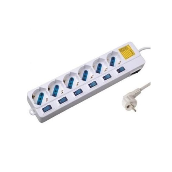 EWENT EW3932 Tryckt kretskort 6 uttag med 6 brytare
