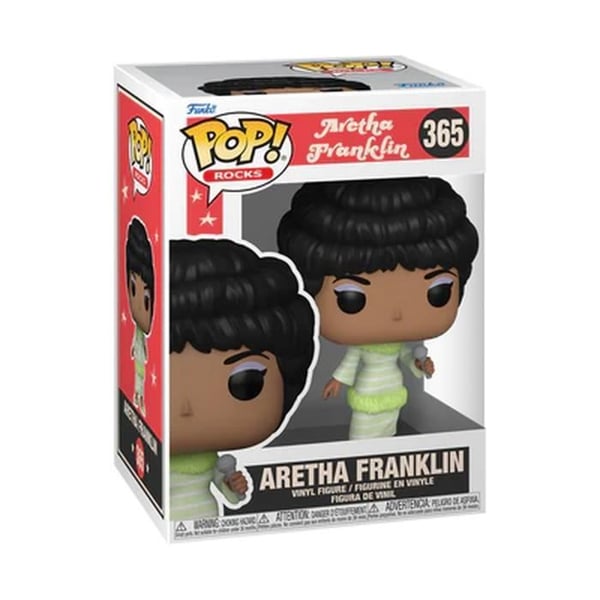 MUSIK - POP Rocks No. 365 - Aretha Franklin (Grön Klänning)