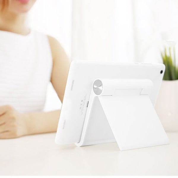 Støtte til tablet - UGREEN - Foldbar - Kompatibel 4,7-12,9 tommer - Hvid farve - Stabil