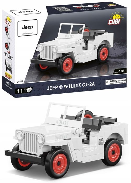 COBI 24518 JEEP WILLYS CJ-2A Vit version 111 CL.