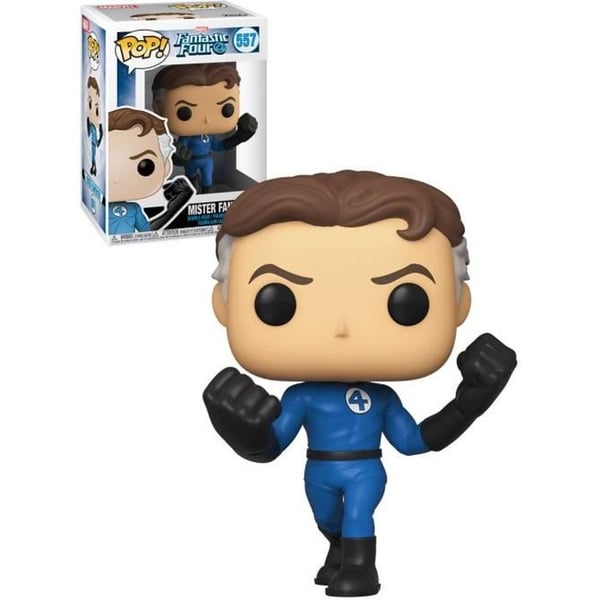 Figurine Funko Pop! Marvel : 4 Fantastiska - Mister Fantastic