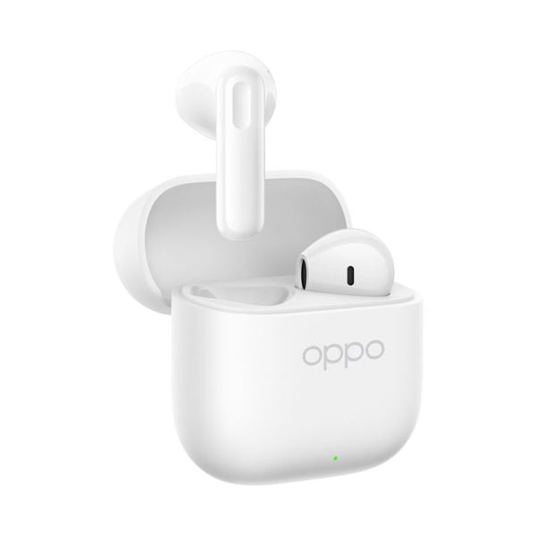 OPPO Enco Buds3 True Wireless Bluetooth 5.4 Høretelefoner Hvide med 42 timers Batterilevetid