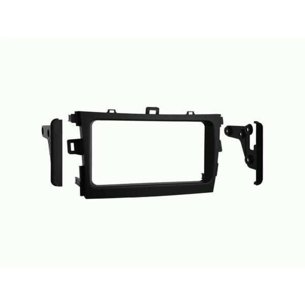 2-DIN bilradio frontpanel - ACV - Kompatibel med Toyota Corolla 2009-2013 - Svart - För DIN/Dubbel DIN radio - Ej universell 2-DIN bilradio frontpanel - ACV - Kompatibel med Toyota Corolla 2009-2013 - Svart - För DIN/Dubbel DIN radio - Ej universell