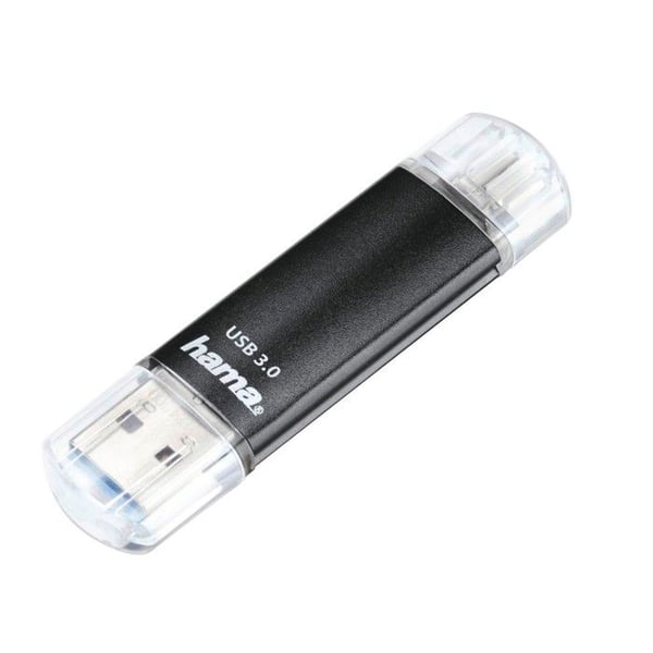 "Laeta Twin" USB-minne, USB 3.0, 256GB, 40MB/s, svart "Laeta Twin" USB-minne, USB 3.0, 256GB, 40MB/s, svart