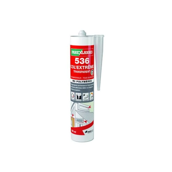 Mastic lim PAREXLANKO 536 Col'Extrême - Transparent - 290 mL - L536TRANS290