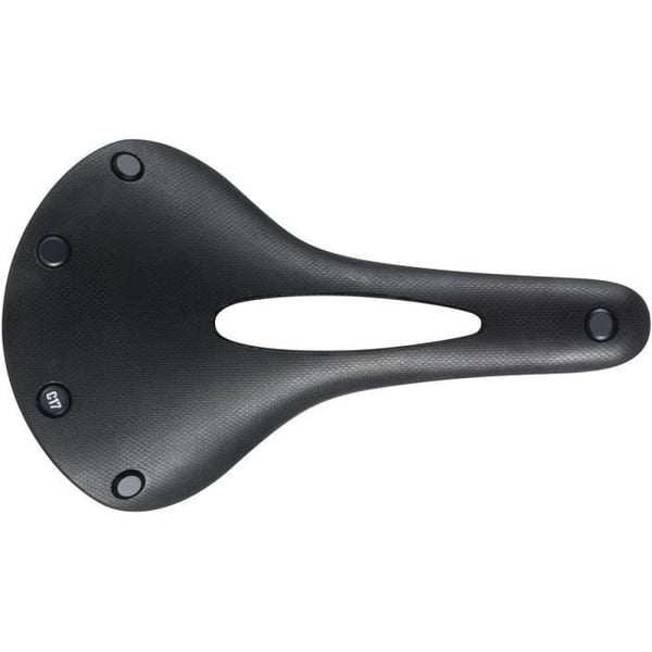Sadel - Brooks - Cambium C17 Carved - Svart - Trekking/Resa - 446g