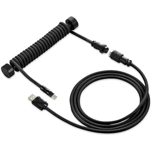 Kabel - SHARKOON - SKILLER SGK50 - Tvinnad - USB-C/USB-A - Flygplanskontakt Kabel - SHARKOON - SKILLER SGK50 - Tvinnad - USB-C/USB-A - Flygplanskontakt