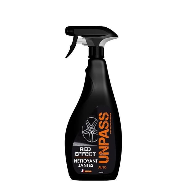 UNPASS Spruta - Fälgtvätt - Röd effekt - 500 ml