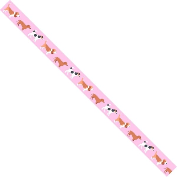 MégaCréa DIY - Tejp 1,5cm x 10m Hund