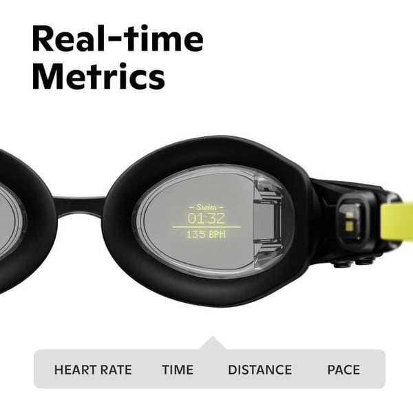 Svømmebriller - FORM - Smart Swim 2 - AR-display - 11 målinger - Perfekt pasform