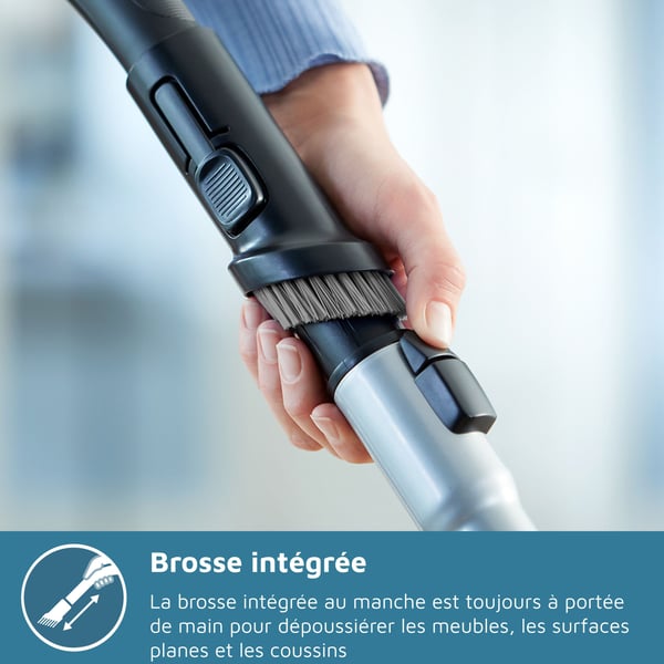 Støvsuger uden pose PHILIPS - FC9330/09 - Serie 3000 PowerPro Compact - 900W - 76db - Rød