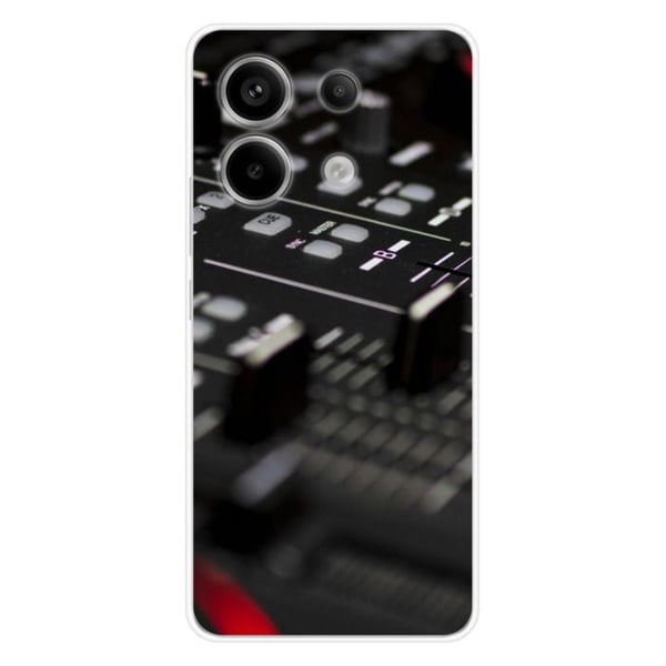 Tryckt silikonfodral kompatibelt med Xiaomi Redmi Note 13 Pro 5G Dj Mixer