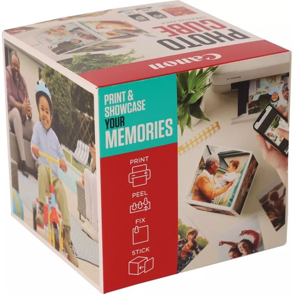 Fotopapper - CANON - PP-201 - 40 ark 5x5 tum - Glänsande - Kompatibel med PIXMA TS5150/TS5151