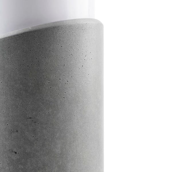 Signal lampa - Faro Barcelona - BLOCK - Grå - 1 glödlampa - Moderna design