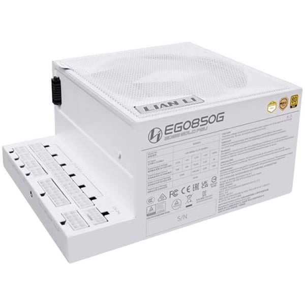 Strömförsörjning ATX - Lian Li - Edge Gold - 850W - 80 PLUS Gold - Tyst kylning