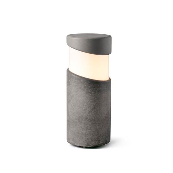 Signal lampa - Faro Barcelona - BLOCK - Grå - 1 glödlampa - Moderna design