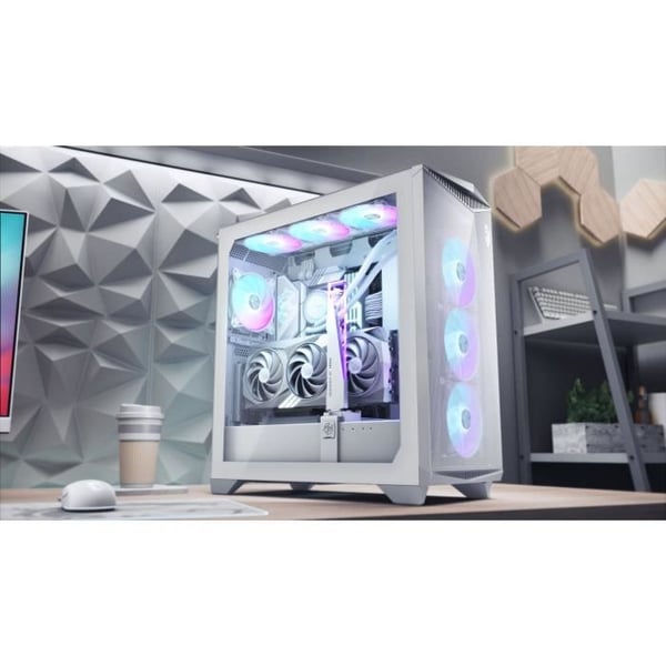 Boîtier PC - MSI - 306-7G21W21-W57 - MPG GUNGNIR 300R AIRFLOW - Vit