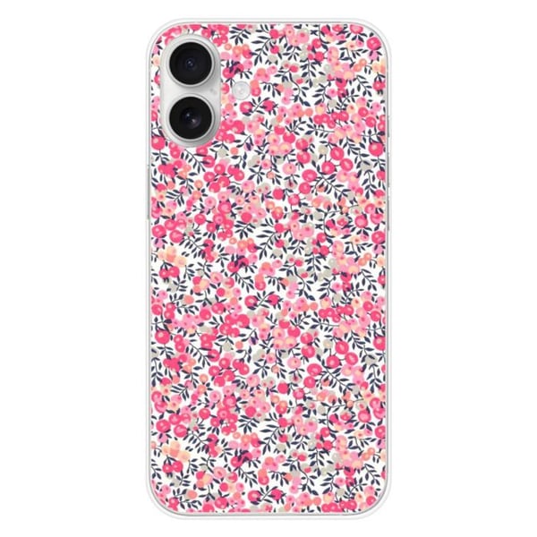 Tryckt silikonfodral kompatibelt Apple iPhone 16 Plus Liberty Wiltshire Rose