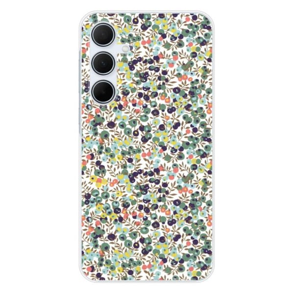 Tryckt silikonfodral kompatibelt Samsung Galaxy A35 5G Liberty Wiltshire Green