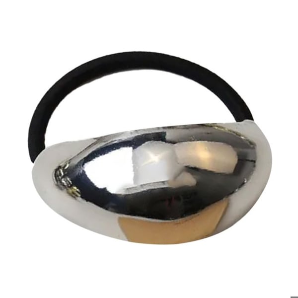 Hårsnodd - AVIZAR - Bågad Smycke - Silver Svart - Bekväm - Elegant