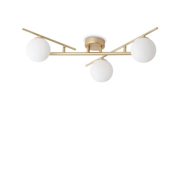 Plafondlampa Globe - Ideal Lux - ATLAS - 3 Ljus - Metall och Glas - Modern Stil Plafondlampa Globe - Ideal Lux - ATLAS - 3 Ljus - Metall och Glas - Modern Stil