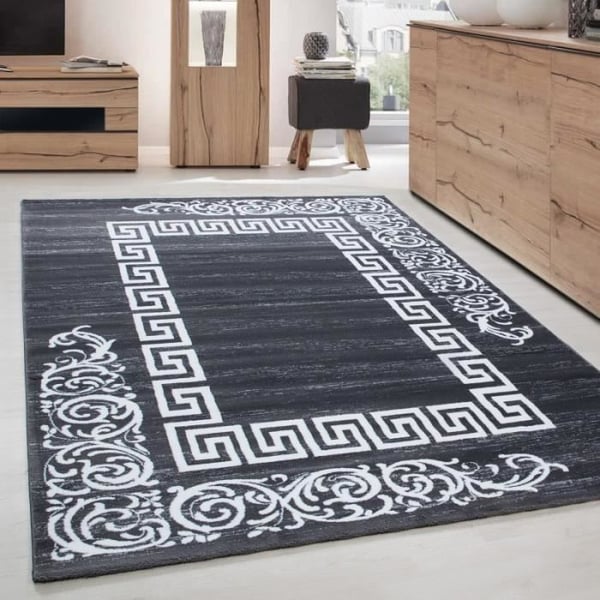 Teppe - Miami - 6620 - Moderne - Grå-Hvit - 200x290 cm