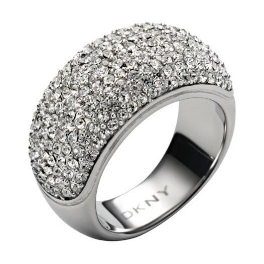 Ring - DKNY - JEWELRY ESSENTIAL NJ1561040505 - Rostfritt stål - Silverfärgad - Kvinna