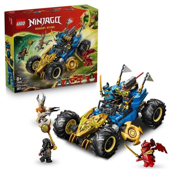 LEGO NINJAGO 71856 Jays Transformérbare Bil - Byggesæt 8 år - Gave