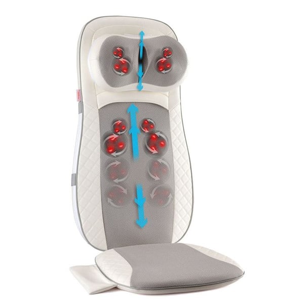 Massage mat - MEDIVON - Luna - Shiatsu massage - Heating function - 8 massage heads