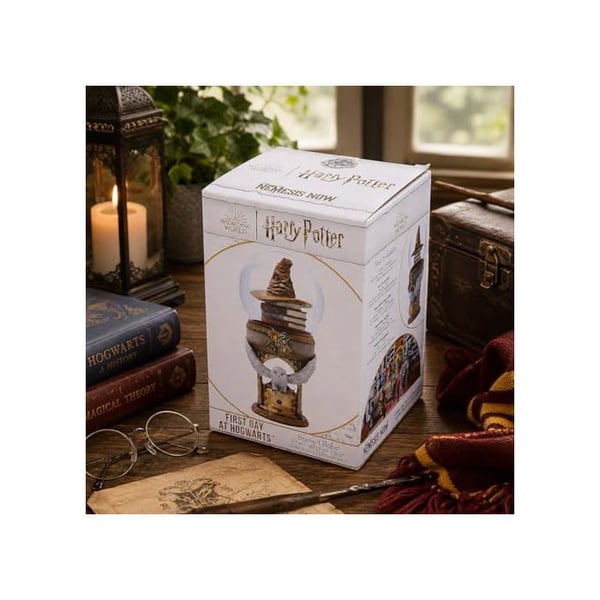 Snebold - WTT - Harry Potter - Hedwig - 17 cm - Glas og Harpiks