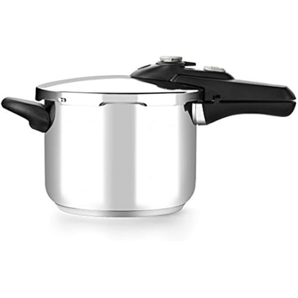 BRA Vitesse - Bajonetttryckkokare, 22 cm, 7 L, 18/10 rostfritt stål, alla värmekällor inklusive induktion