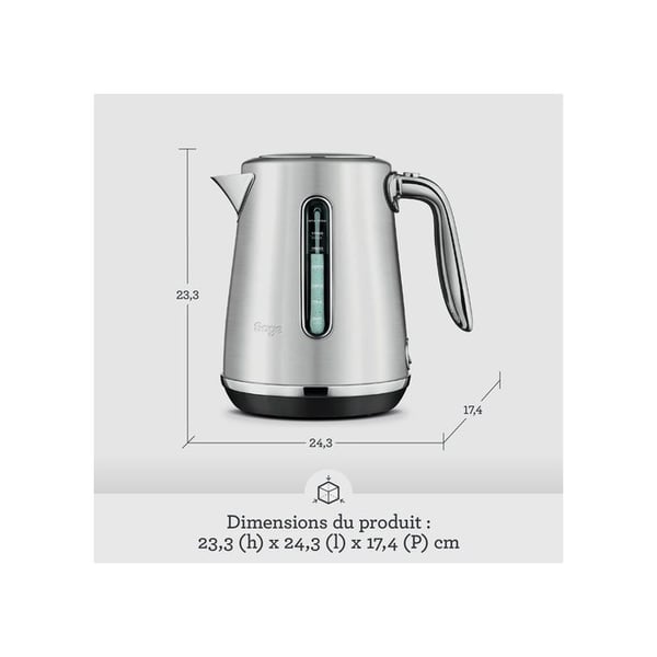 SAGE Kettle the Soft Top Luxe mattsvart