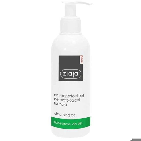 Rengörande gel - ZIAJA - Ziaja Med - 200ml - Fet hud - Anti-ojämlikheter Rengörande gel - ZIAJA - Ziaja Med - 200ml - Fet hud - Anti-ojämlikheter