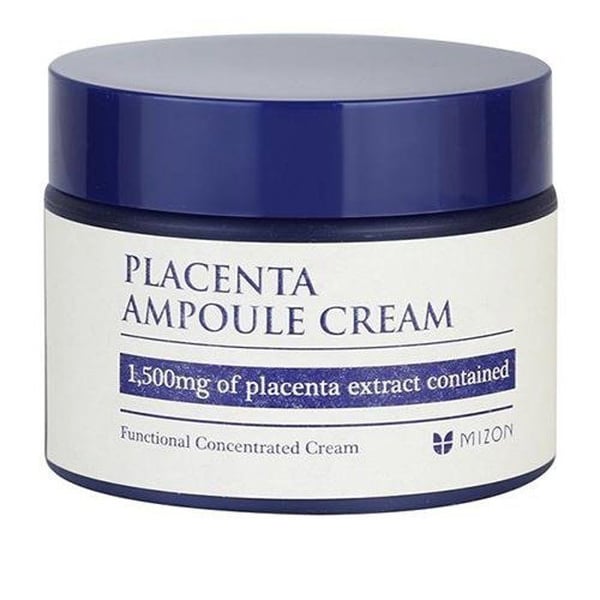 Fuktighetskräm - MIZON - Placenta Ampoule Cream - 50 ml - Rik på vitaminer - Minskar rynkor