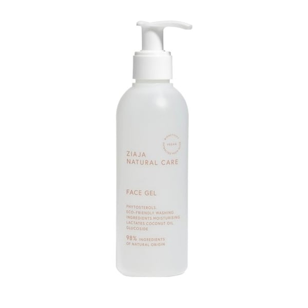 Rengöringsgel - Ziaja - Naturlig Vård - 190ml - Utan Parabener - Mjuk Exfoliering