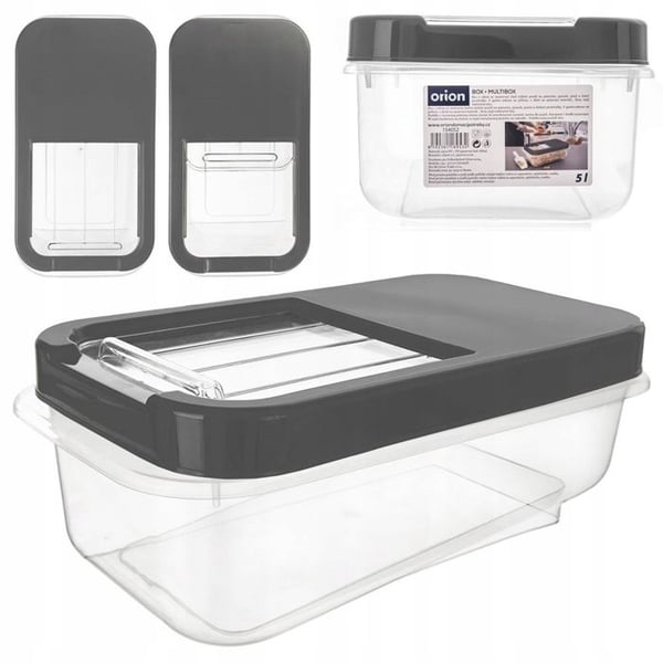 5L Universal plastmatbehållare 35x19cm