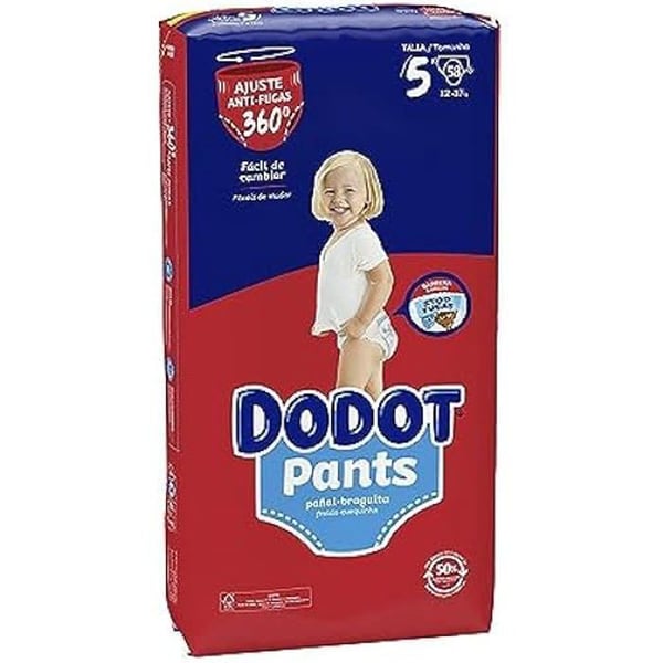 DODOT PANTS ETAPAS T-5 blöjbyxor för 9-15 kg - Vit DODOT PANTS ETAPAS T-5 blöjbyxor för 9-15 kg - Vit
