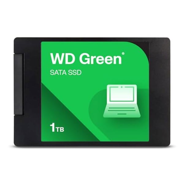 Intern SSD - Western Digital - WD Green - 1 To - SATA - 545 Mo/s - Garanti 3 år